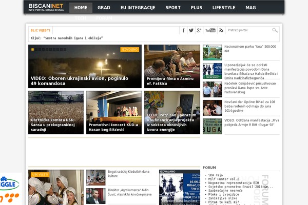 biscani.net site used NewsMag