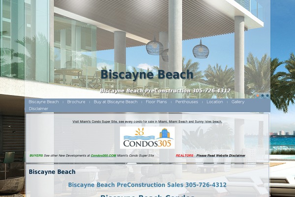 biscaynebeachsales.com site used Biscaynebeach