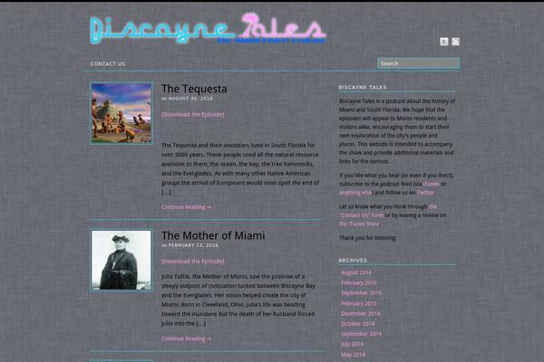 biscaynetales.com site used Platform