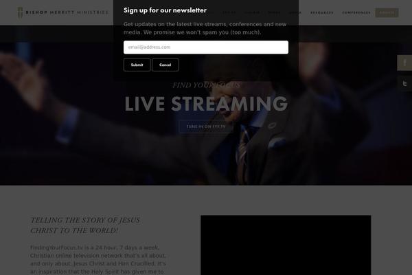 bishopmerrittministries.org site used Bishopmerrittministries