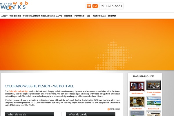 bishopwebworks.com site used Bishopwebworks