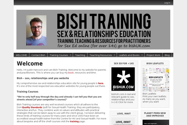 bishtraining.com site used Bish-training