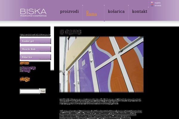 biska.hr site used Biska_theme