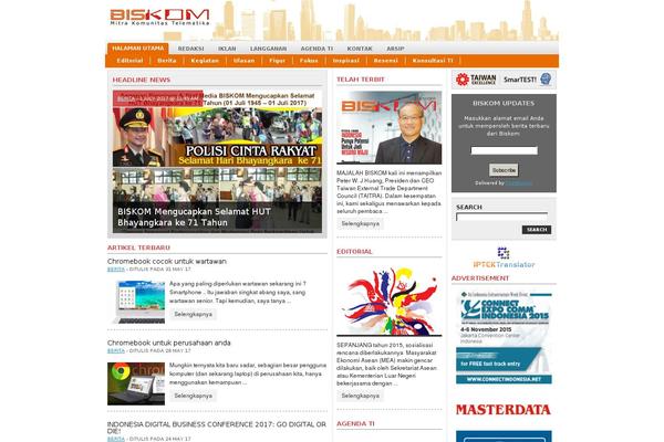 biskom.web.id site used Biskom