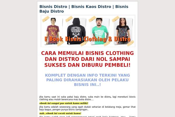 bisnisclothingdistro.com site used Freesqueeze