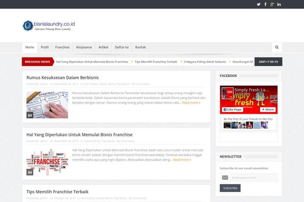 bisnislaundry.co.id site used Bisnislaundry
