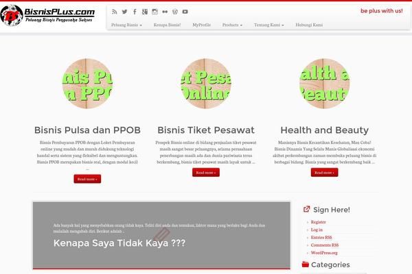 Customizr theme site design template sample