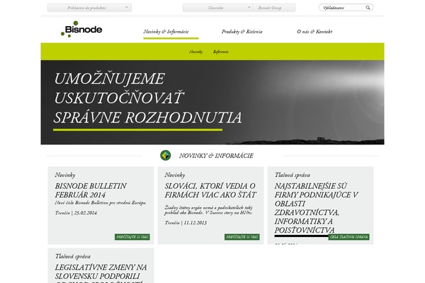 bisnode.sk site used Bisnode