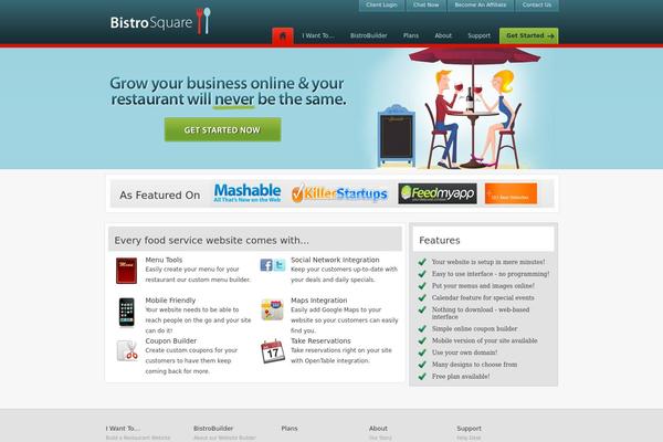 bistrosquare.com site used Bistrosquare