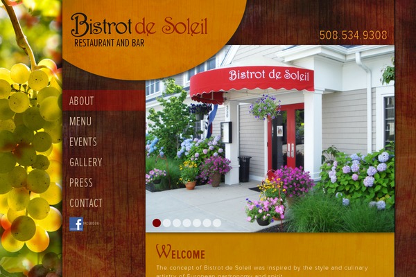 bistrotdesoleil.com site used Genesis-bistrot