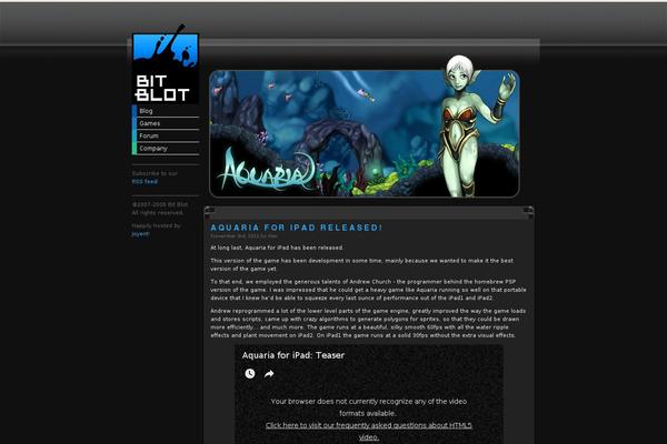bit-blot.com site used Bitblog