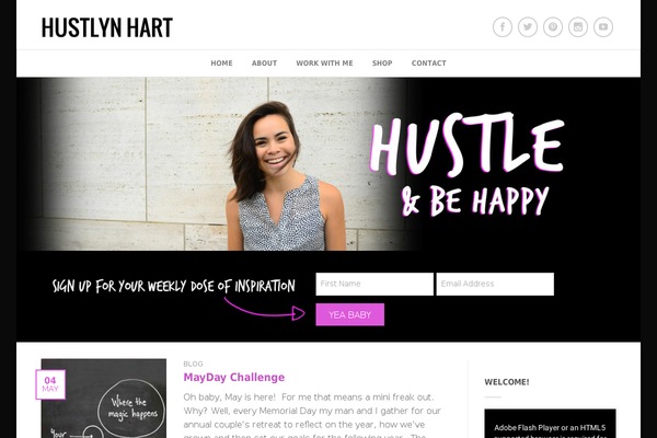 Flatsome theme site design template sample