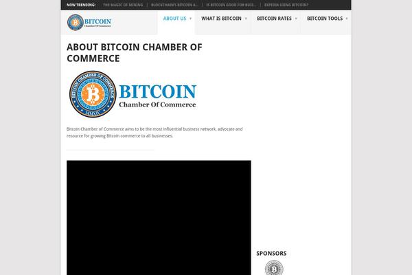 Site using Bitcoin News Feed Widget plugin