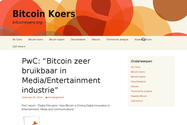 Twenty Thirteen theme site design template sample