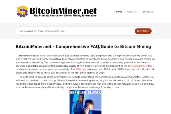 bitcoinminer.net site used KnowHow