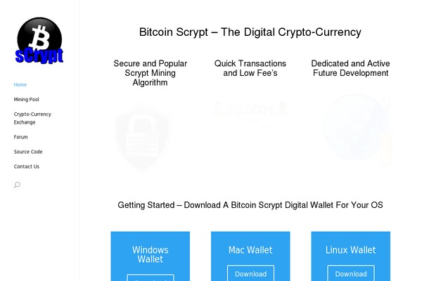 bitcoinscrypt.org site used Nexus
