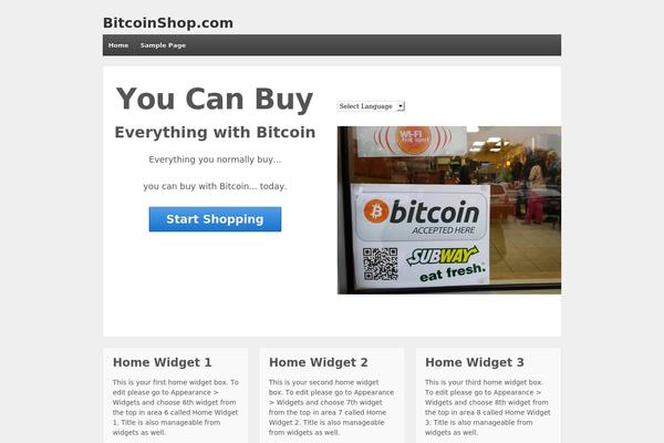 Responsive theme site design template sample
