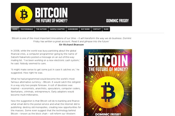 bitcointhefutureofmoney.com site used Bitcoin