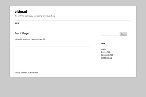 Twenty Twelve theme site design template sample