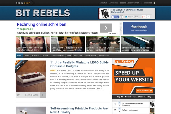 distinctive theme websites examples