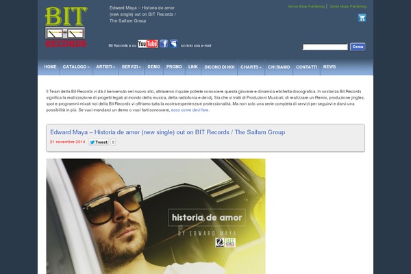 bitrecords.it site used Bitrecords