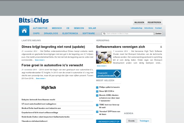 bits-chips.nl site used Techwatch