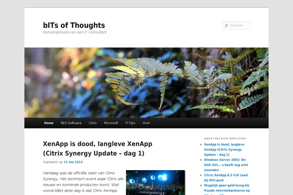 Twenty Eleven theme site design template sample