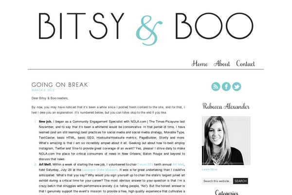 bitsyandboo.com site used Bitsyandboo