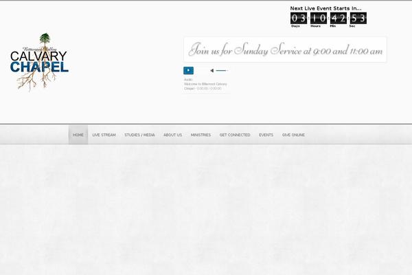 Churchope theme site design template sample