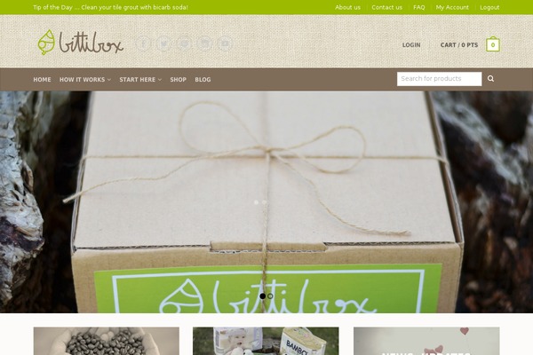 Flatsome theme site design template sample