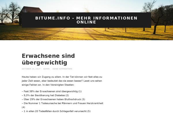 Twenty Sixteen theme site design template sample