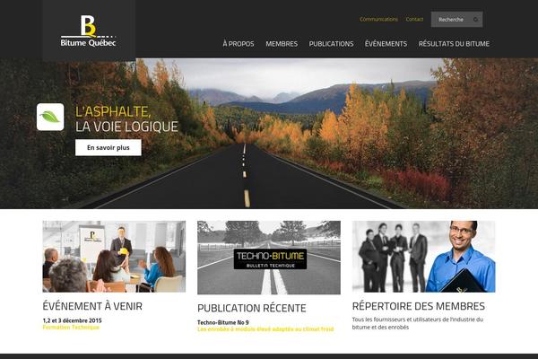 bitumequebec.ca site used Activis