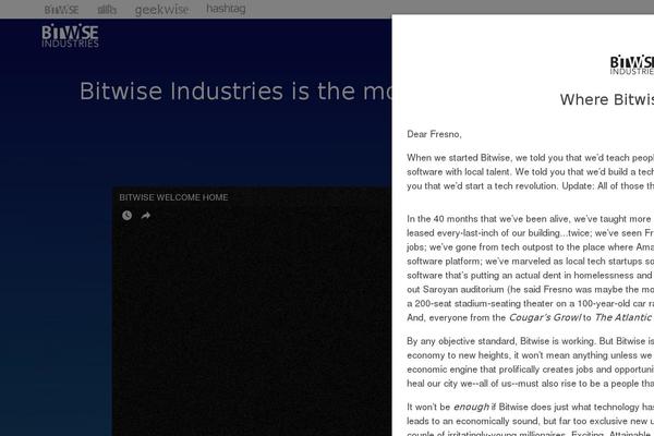 bitwiseindustries.com site used Bitwise