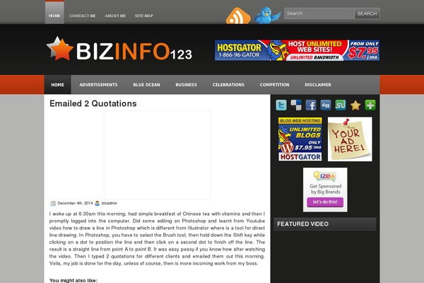 bizinfo123.com site used Nicestars