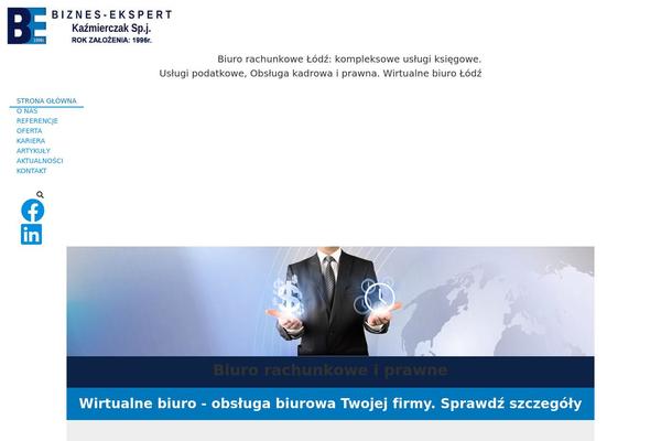 biznes-ekspert.pl site used Biznesekspert