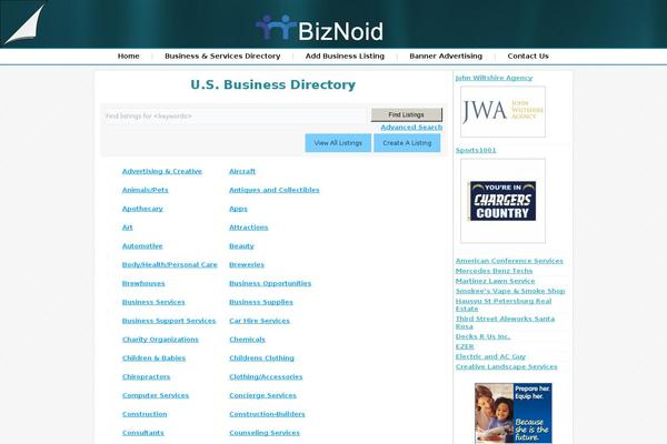 biznoid.com site used Businessdirectory012016