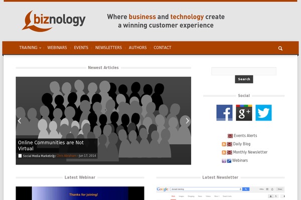 biznology.com site used Wise-mag