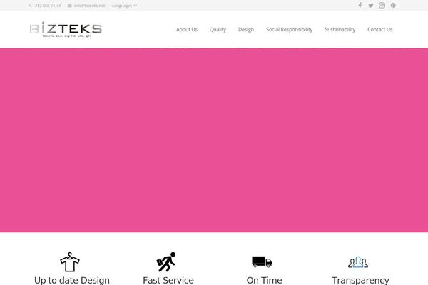 bizteks.net site used Impreza