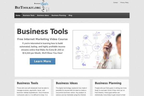 biztoolkit.org site used Responsive