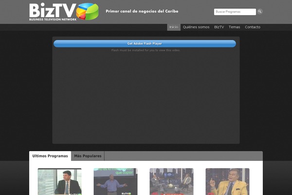 biztv.tv site used Premiere