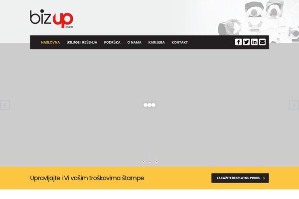 bizupteam.rs site used Bizup-v1