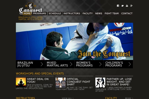 bjjconquest.com site used Bjj