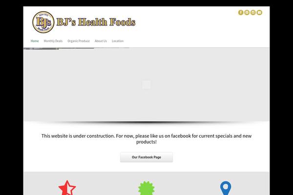 bjshealthfoods.com site used Simple-business