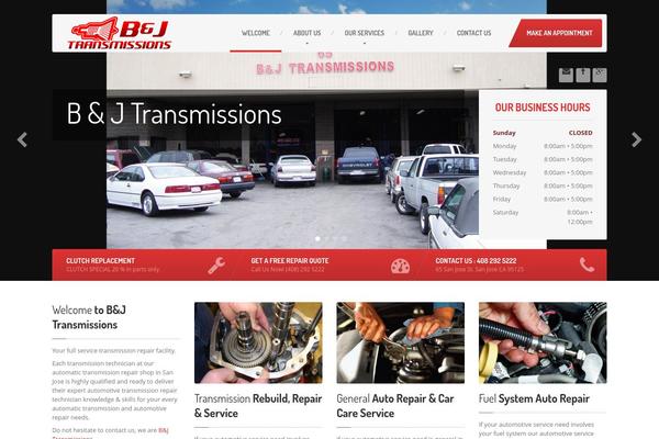 CarPress theme site design template sample