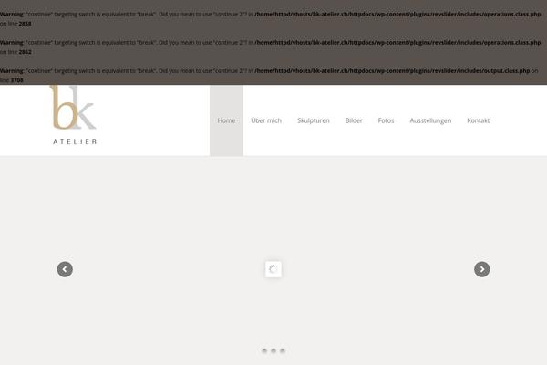 Impreza theme site design template sample