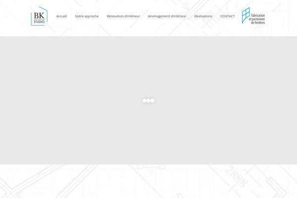 Total theme site design template sample