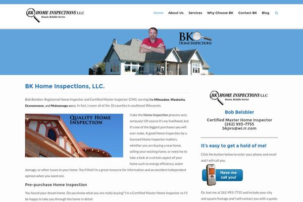 Default theme site design template sample