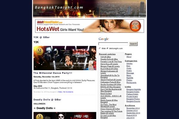 bkktonight.com site used Adsense-boqpod