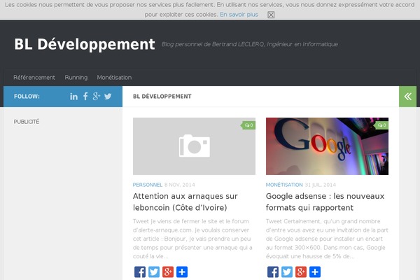 Hueman theme site design template sample