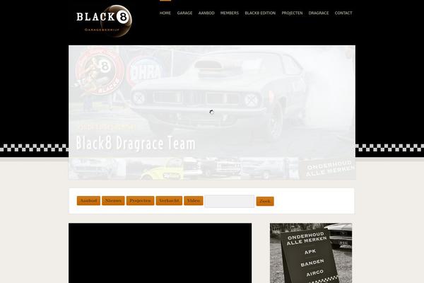 black8.nl site used Black8